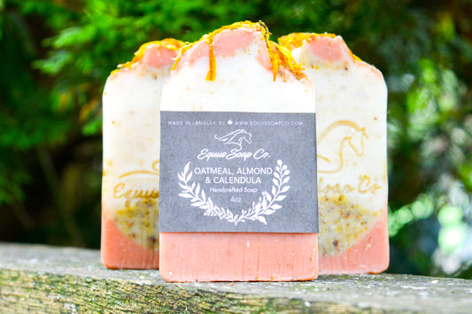 Almond, Calendula & Oatmeal Soap 4 oz.