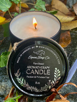 Aromatherapy Candle - Black Currant, Cedarwood & Patchouli 8 oz.